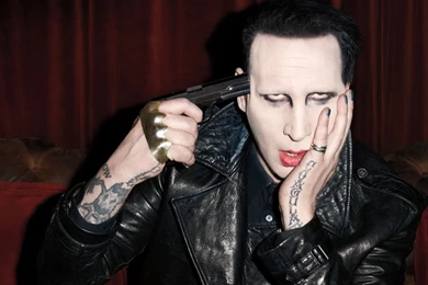 1401x788 Desktop Backgrounds: Marilyn Manson, 1401x788