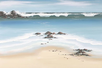 Desktop Wallpapers · Gallery · 3D Art · Perfect Waves