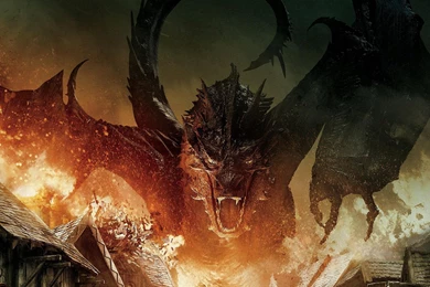 The Hobbit Dragon [1920x1080] : Wallpapers