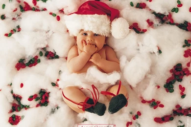 Baby Christmas   Sweety Babies Wallpapers (8191498)   Fanpop