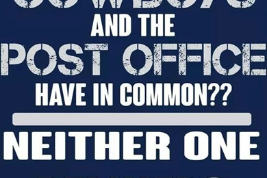 LOL....THE DALLAS COWBOYS SUCK....LOL