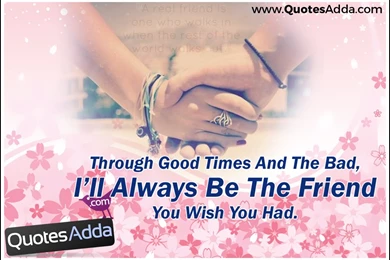 Best Hard Time Friendship Quotes And Sayings Images 2683