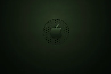 1280x800 Green Apple Logo Desktop PC And Mac Wallpapers