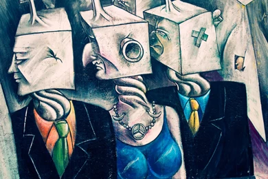 Graffiti Urban Dark Art Psychedelic Wallpapers