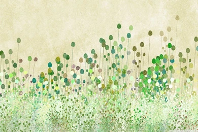 Poppy Buds Vintage Art HD Desktop Wallpapers : High Definition ...