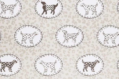 Trot Wallpapers In Color Stone From The Dana Gibson Collection For ...