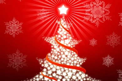 Download Christmas Tree Made Of Stars 2 Wallpapers For Samsung ...