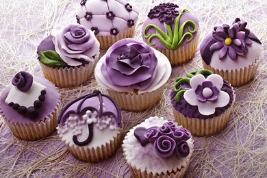 Purple Cupcakes Wallpapers   Photography Wallpapers