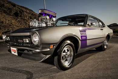 FORD MAVERICK Muscle Classic Hot Rod Rods Drag Racing Race Engine ...