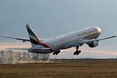 Boeing 777 300 Of Emirates Airlines Aircraft Wallpapers 3093