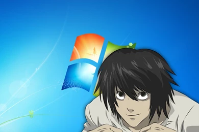 L (Death Note) On Your Background! By AnimeARTMakerNL On DeviantArt