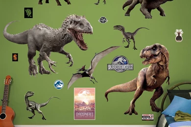 Amazon.com   Fathead Indominus Rex Jurassic World Junior Peel And ...