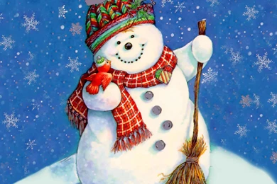 Free Snowman Wallpapers   100105