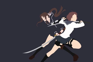 Ga Rei Zero Minimalist Wallpapers By Greenmapple17 On DeviantArt