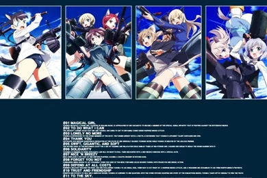 Strike Witches iPad 1 & 2 Wallpapers