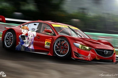 Mai Multiverse Official Super GT GT300 Race Car By NotoAyako On ...