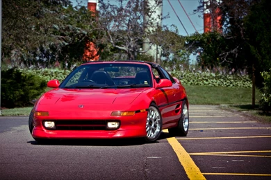 Toyota MR2 Coupe Spider Japan Tuning Cars Wallpapers