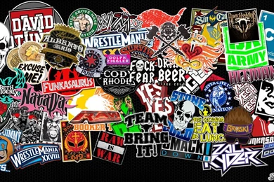 WWE Stickerbomb Wallpapers HD By Sub1987thai On DeviantArt