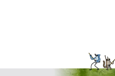 Minimalistic Regular Show Wallpapers