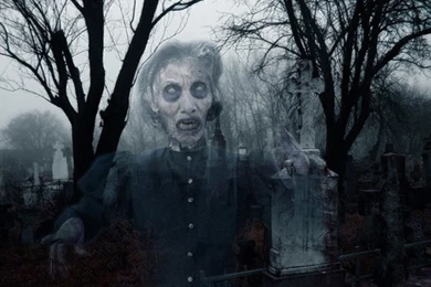 Fake Old Lady Ghost By Myjavier007 On DeviantArt