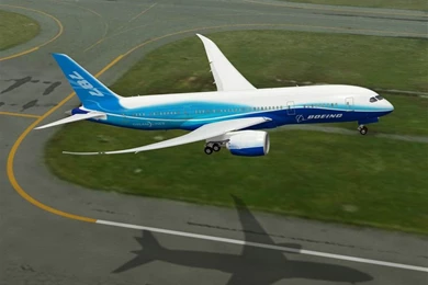 Mashababko: B787 Cockpit Wallpapers