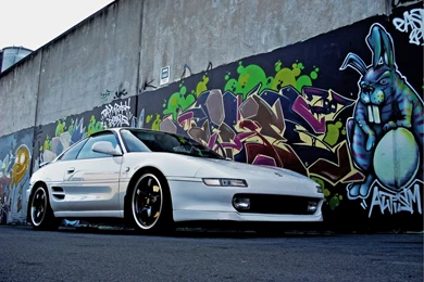 Toyota MR2 Coupe Spider Japan Tuning Cars Wallpapers