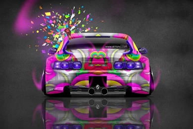 Toyota MR2 Back JDM Style Domo Kun Toy Car 2014 « El Tony