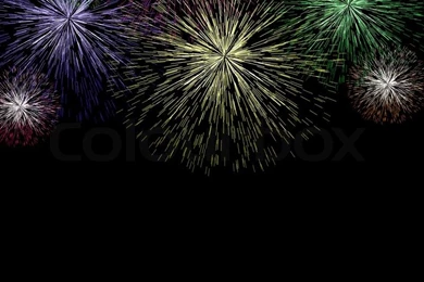 Exploding Fireworks Backgrounds For New Years Or Independence Cel ...