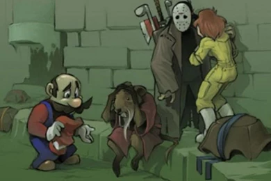 Super Mario Bros Teenage Mutant Ninja Turtles Funny Wallpapers ...