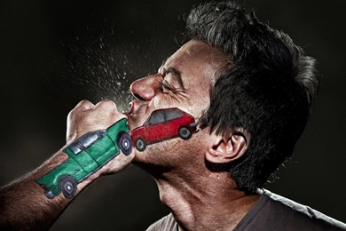 Download Car Crash Tattoos 3D Art Wallpapers HD Desktop Mobile Free ...