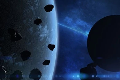 Blue Galaxy iPhone 5 Wallpapers (640x1136)