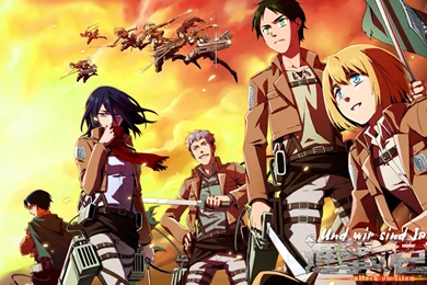 Shingeki No Kyojin : Survey Corps Badge Wallpapers By Boblester122 ...