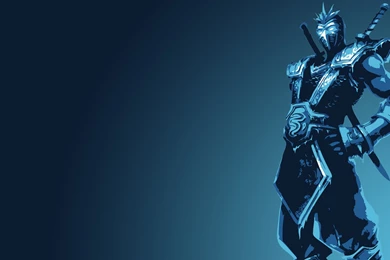 Frozen Shen Minimalistic Fan Art   League Of Legends Wallpapers