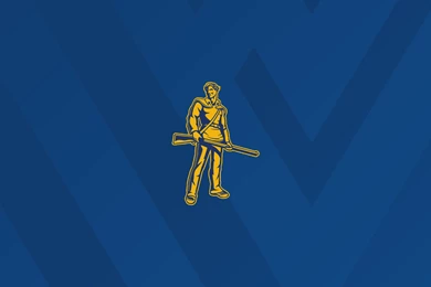 Bored At Work And Made A Minimalist Wallpaper. Enjoy. : WVU