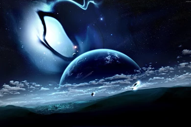 Black, Hole, Dark, Material, Shiny, Star (