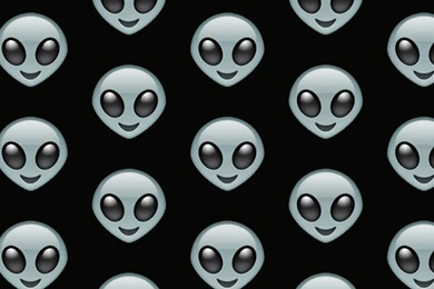 Emoji Alien Heads Ask.fm Backgrounds
