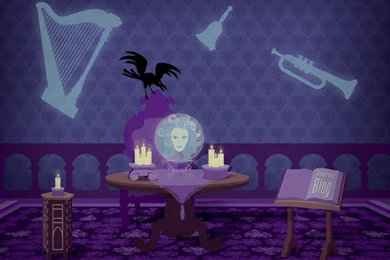 Let Madame Leota Haunt Your Desktop With This Wallpapers