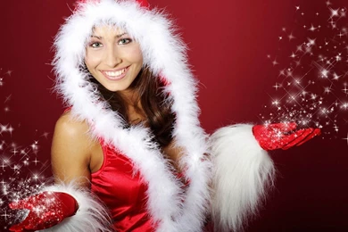 Christmas Babes Wallpapers 2015   Grasscloth Wallpapers