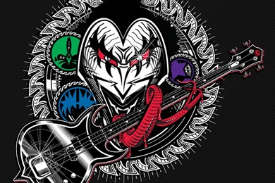 KissFAQ.COM • View Topic   Post Some Cool KISS Art/wallpapers
