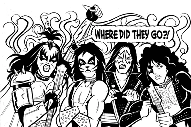 KISS Marvel Heavy Metal Gr Wallpapers