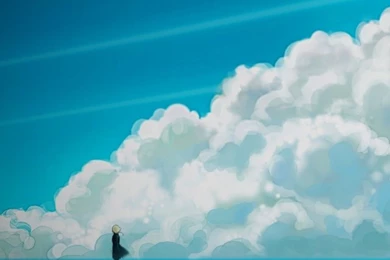Sky Anime HD Desktop Wallpapers : Widescreen : Fullscreen : Mobile ...