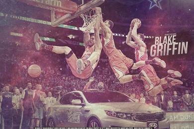 Blake Griffin Posterization Dunk Wallpapers By IshaanMishra On ...