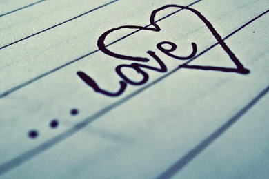 1920x1200 Love Letter Heart Wallpapers