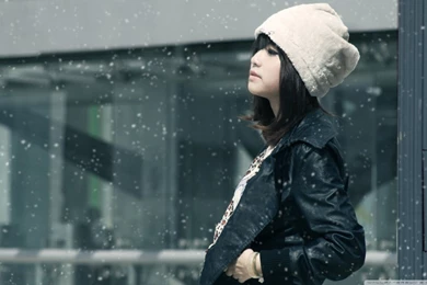 The Snow Is Falling HD Desktop Wallpapers : Widescreen : High ...