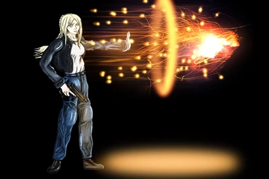 Aya Brea With Fireball By XeoXeniro On DeviantArt