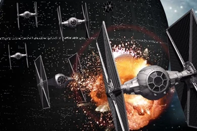 640x960 Death Star Battle Iphone 4 Wallpapers