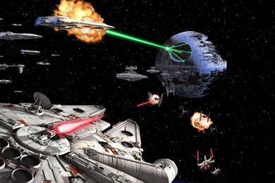 Attack On Death Star Wallpapers