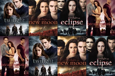 New Moon « Tiled Desktop Wallpapers