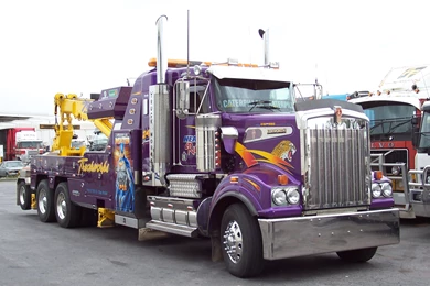 2 Kenworth Tow Truck HD Wallpapers