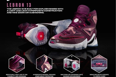 Nike X LeBron James Officially Unveil The Nike LeBron 13 (KICKS ...